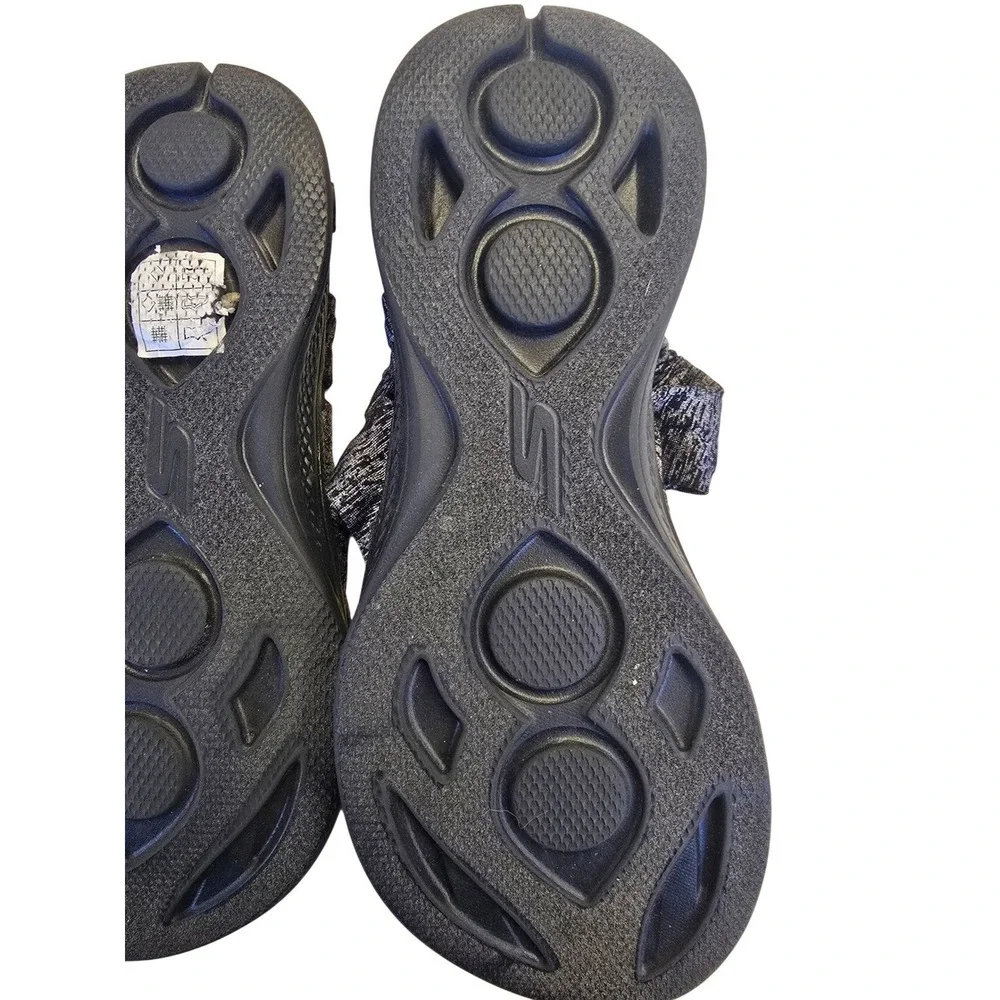 Skechers On-The-Go 600 Goga Max Womens Sandals Black‎ Grey 14682 BKGY Size 7 - Picture 5 of 5